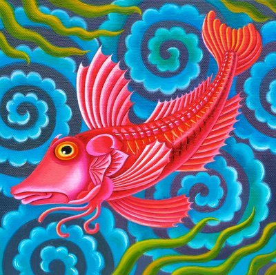 Pesce gallinella, 2017 da Jane Tattersfield